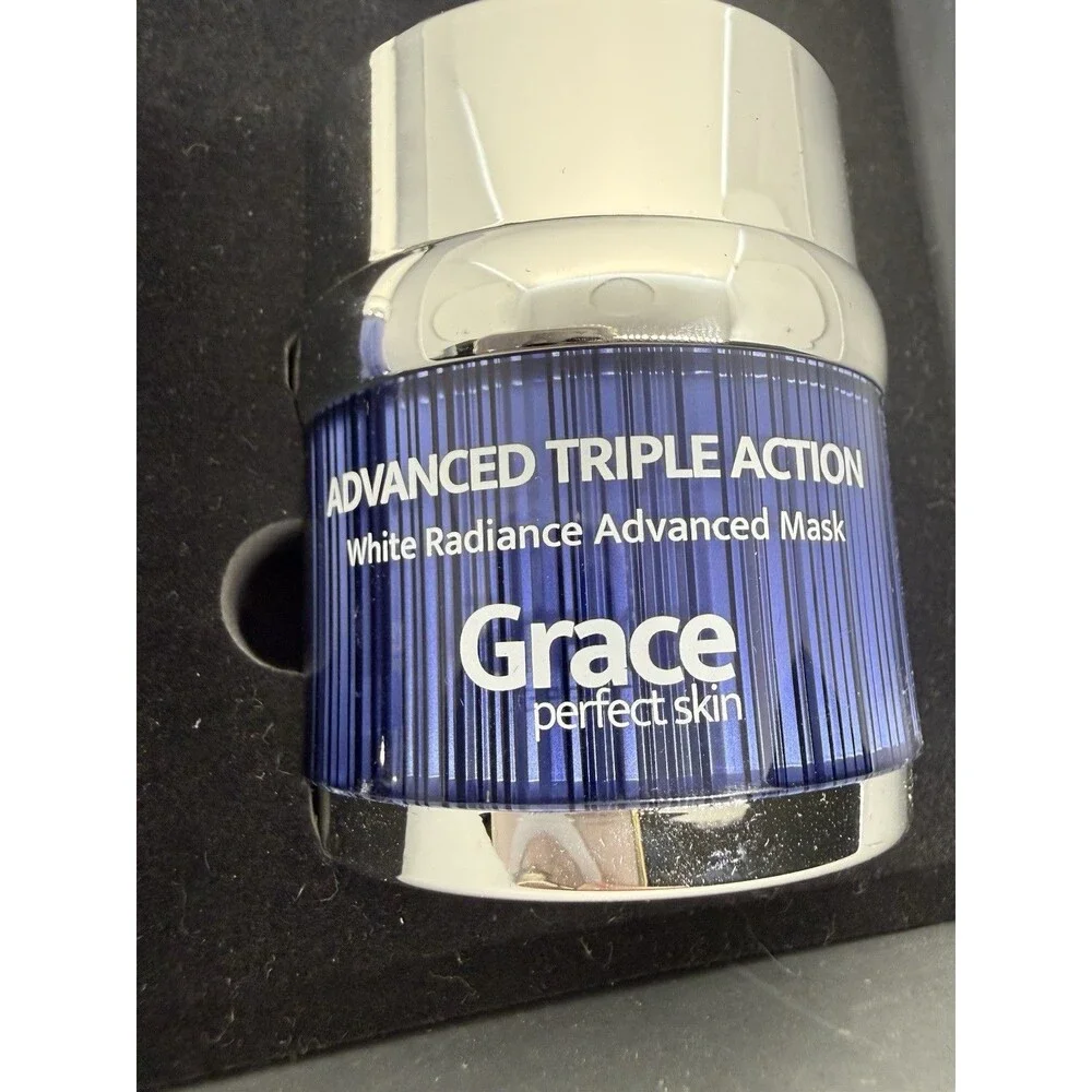 Grace‎ Advanced Triple Action White Radiance Advanced Mask~Cream~Serum 3 Pcs